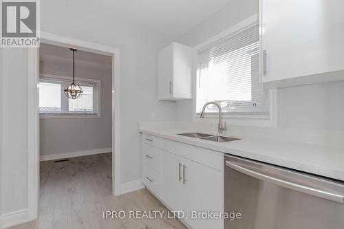 17 Town House Crescent, Brampton, ON - Indoor Photo Showing Kitchen With Double Sink