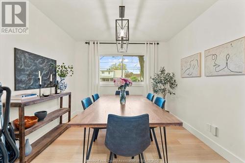 2006 Amiens Avenue, Windsor, ON - Indoor Photo Showing Dining Room