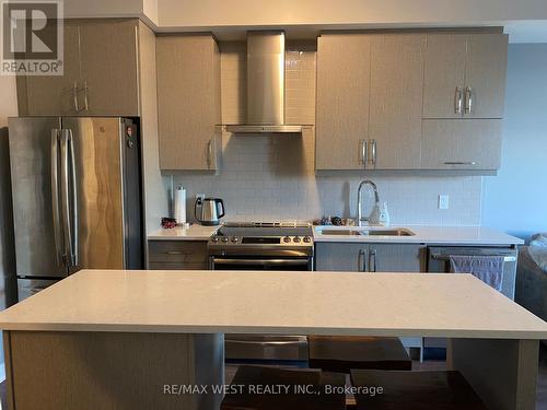 403 - 1105 Leger Way, Milton, ON - Indoor Photo Showing Kitchen With Double Sink With Upgraded Kitchen