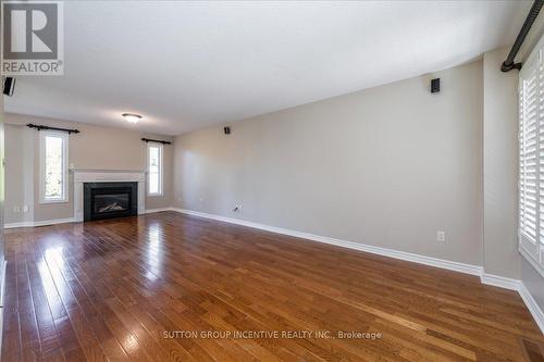 40 Livia Herman Way, Barrie, ON - Indoor Photo Showing Living Room With Fireplace