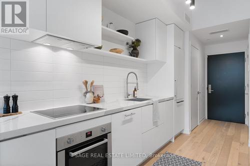 121 - 35 Wabash Avenue, Toronto, ON - Indoor Photo Showing Kitchen With Upgraded Kitchen