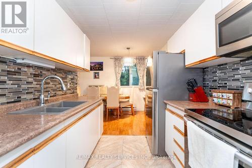 302 - 29 West Avenue W, Kitchener, ON - Indoor Photo Showing Kitchen With Double Sink