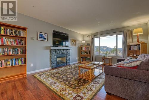 211 Foster Way, Williams Lake, BC - Indoor Photo Showing Living Room With Fireplace