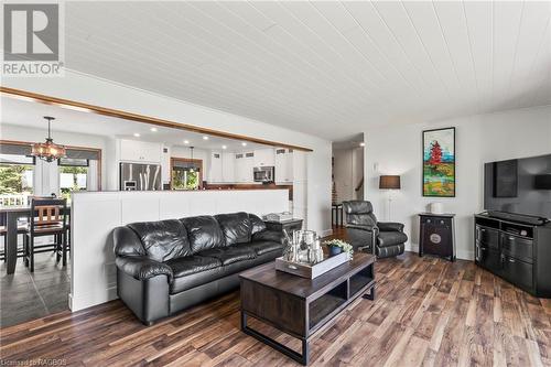 2nd Level Open Concept Living/Kitchen/Dining - 98 North Shore Road, Port Elgin, ON - Indoor Photo Showing Living Room