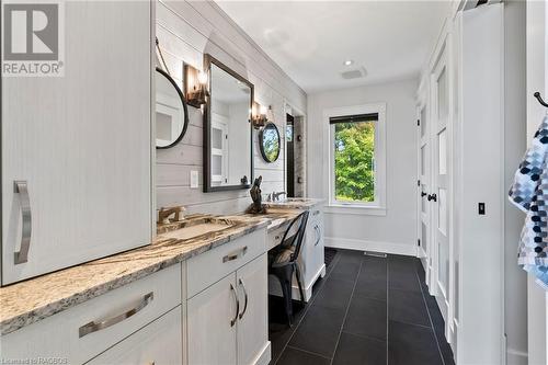 3rd Level Ensuite, In Floor Heating - 98 North Shore Road, Port Elgin, ON - Indoor Photo Showing Bathroom