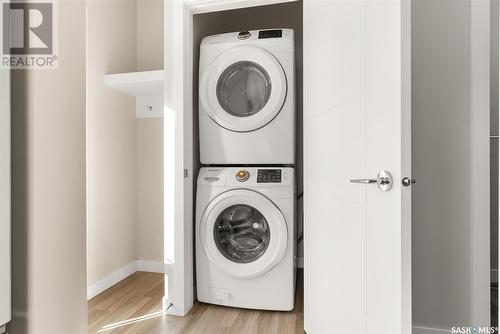 A & B 3957 James Hill Road, Regina, SK - Indoor Photo Showing Laundry Room