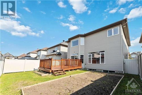 241 Dave Smith Crescent, Ottawa, ON - Outdoor With Deck Patio Veranda