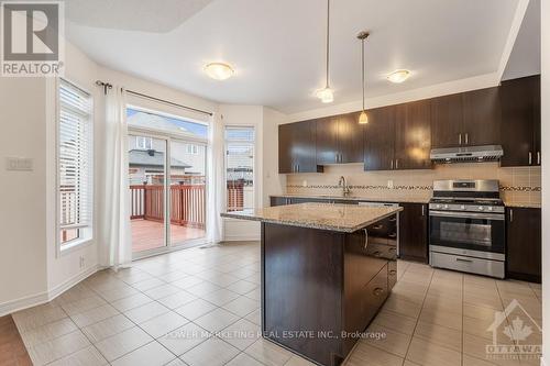 241 Dave Smith Crescent, Ottawa, ON - Indoor Photo Showing Kitchen With Upgraded Kitchen