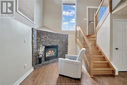 3869 Maguire, Windsor, ON - Indoor With Fireplace