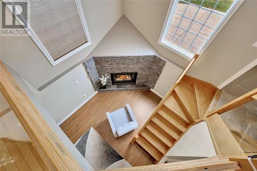 3869 Maguire, Windsor, ON - Indoor Photo Showing Other Room With Fireplace