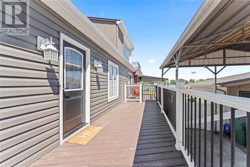 8830 Riverside Drive, Windsor, ON - Outdoor With Deck Patio Veranda With Exterior