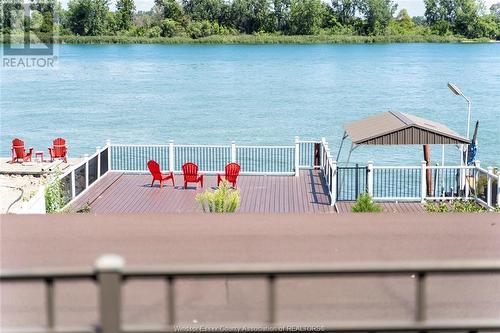 8830 Riverside Drive, Windsor, ON - Outdoor With Body Of Water