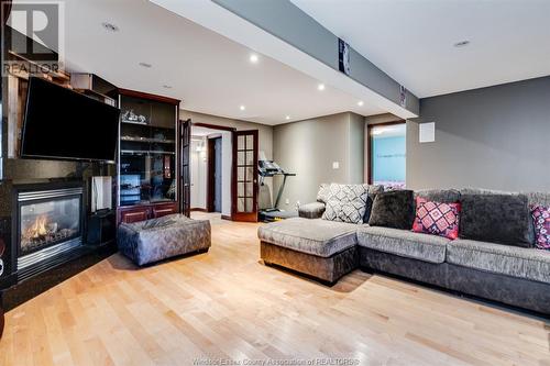 169 Branton Crescent, Tecumseh, ON - Indoor Photo Showing Living Room With Fireplace