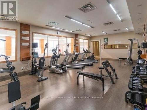 1101 - 37 Galleria Parkway, Markham, ON - Indoor Photo Showing Gym Room