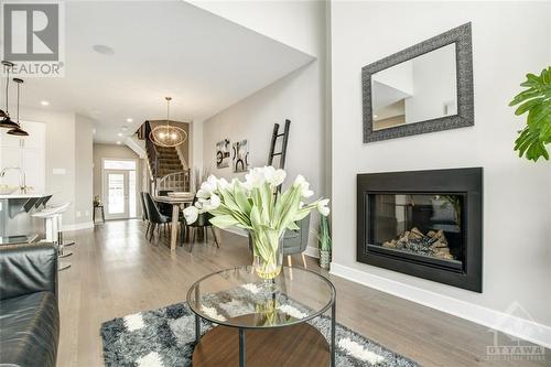 725 Twist Way, Ottawa, ON - Indoor Photo Showing Living Room With Fireplace