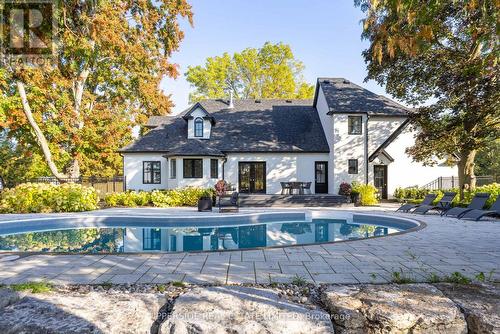 15886 Niagara River Parkway, Niagara-On-The-Lake, ON - Outdoor With In Ground Pool