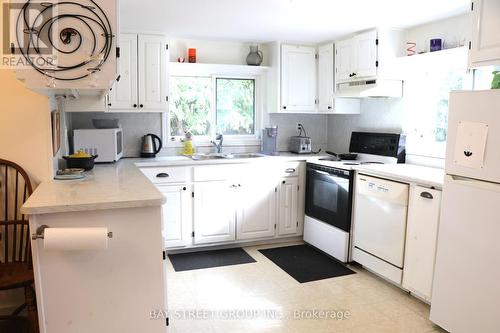 387 Raines Street, Georgina, ON - Indoor Photo Showing Kitchen With Double Sink