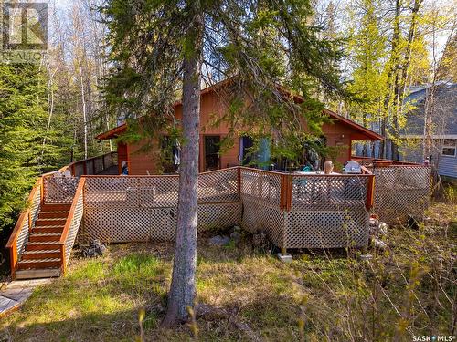 613 Niskemin Drive, Lac La Ronge, SK - Outdoor With Deck Patio Veranda