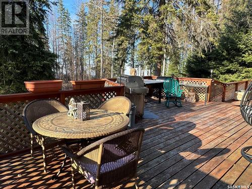 613 Niskemin Drive, Lac La Ronge, SK - Outdoor With Deck Patio Veranda With Exterior