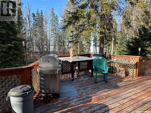 613 Niskemin Drive, Lac La Ronge, SK - Outdoor With Deck Patio Veranda