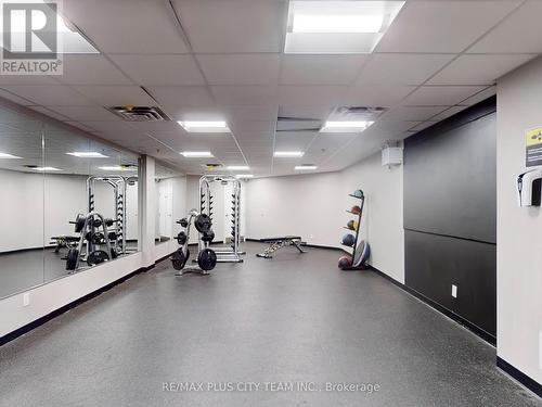 2218 - 481 Rupert Avenue, Whitchurch-Stouffville, ON - Indoor Photo Showing Gym Room