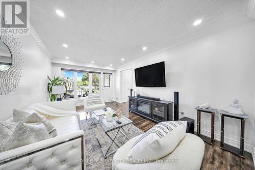 3113 Morning Star Drive, Mississauga, ON - Indoor Photo Showing Living Room With Fireplace