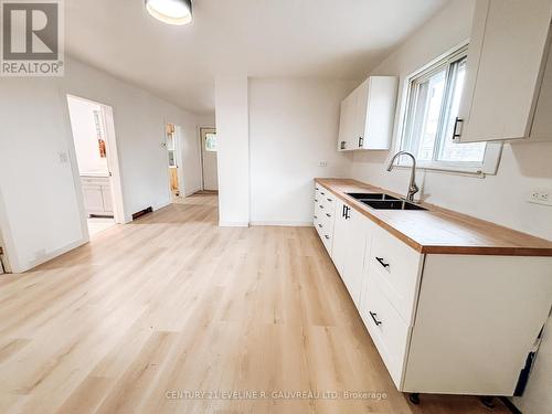 Kitchen - 52A Seventh Avenue, Englehart, ON - Indoor Photo Showing Kitchen With Double Sink