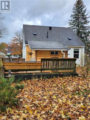 Back of property featuring a wooden deck - 765 7Th Street A E, Owen Sound, ON - Outdoor With Deck Patio Veranda