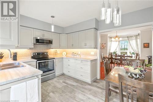 Primary Kitchen. Renovated Within the Last 5 Years. - 125 Concession 10, Saugeen Shores, ON - Indoor Photo Showing Kitchen With Double Sink With Upgraded Kitchen