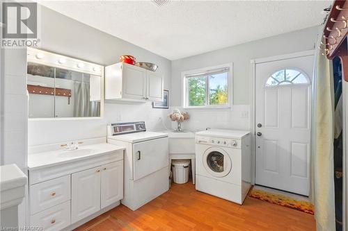 Main Level Laundry Room / 3pc Bath. - 125 Concession 10, Saugeen Shores, ON - Indoor Photo Showing Laundry Room