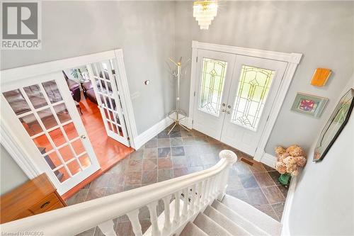 Grand Foyer. Stairs to Upper Level. - 125 Concession 10, Saugeen Shores, ON - Indoor Photo Showing Other Room