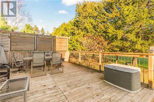 Large Deck off Primary Kitchen. - 125 Concession 10, Saugeen Shores, ON - Outdoor With Deck Patio Veranda With Exterior