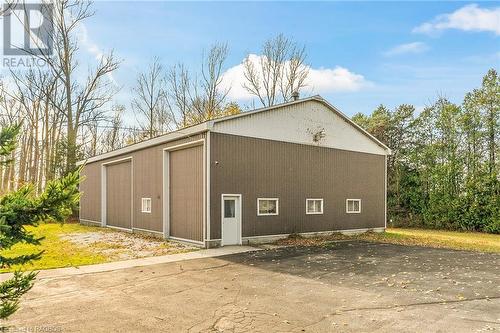 Big Shed (garage) Approximately 40 x 64 ft. Built in 1981. Sheet Steel on Concrete Slab W/Hydro. 15 ft Ceiling. - 125 Concession 10, Saugeen Shores, ON - Outdoor