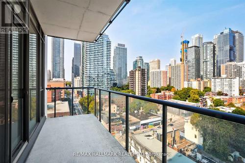 1105 - 81 Wellesley Street E, Toronto, ON - Outdoor With Balcony