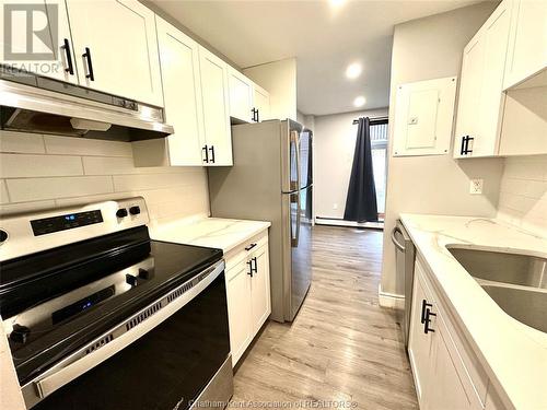 43 Taylor Avenue Unit# 103, Chatham, ON - Indoor Photo Showing Kitchen With Double Sink