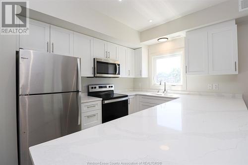 233 Watson Unit# 104, Windsor, ON - Indoor Photo Showing Kitchen With Upgraded Kitchen