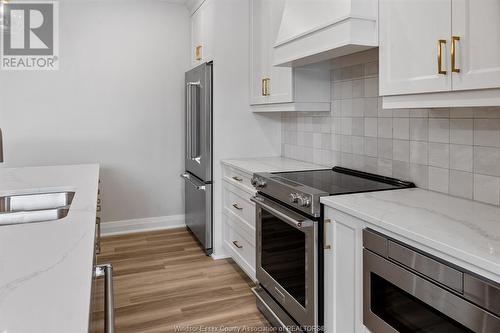 1855 Wyoming Unit# 103, Lasalle, ON - Indoor Photo Showing Kitchen With Stainless Steel Kitchen