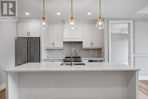 1855 Wyoming Unit# 103, Lasalle, ON - Indoor Photo Showing Kitchen With Double Sink With Upgraded Kitchen