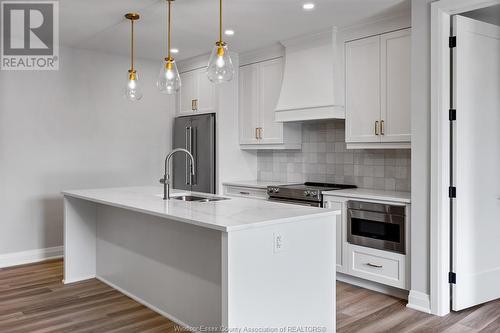 1855 Wyoming Unit# 103, Lasalle, ON - Indoor Photo Showing Kitchen With Upgraded Kitchen