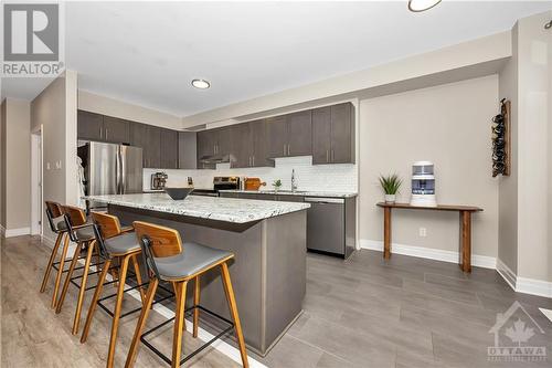 2538 River Mist Road, Ottawa, ON - Indoor Photo Showing Kitchen With Stainless Steel Kitchen With Upgraded Kitchen