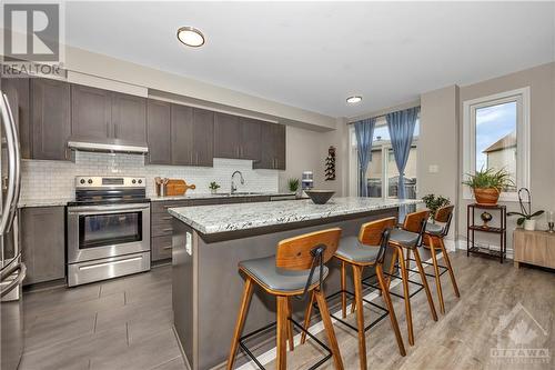 2538 River Mist Road, Ottawa, ON - Indoor Photo Showing Kitchen With Stainless Steel Kitchen With Upgraded Kitchen