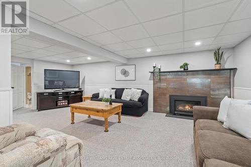 67 Moore Park Crescent, Halton Hills, ON - Indoor With Fireplace