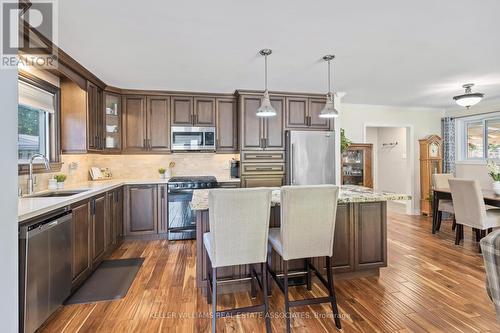 67 Moore Park Crescent, Halton Hills, ON - Indoor Photo Showing Kitchen With Upgraded Kitchen