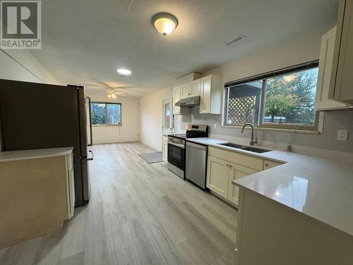 Lower Suite 20220 Chigwell Street, Maple Ridge, BC - Indoor Photo Showing Kitchen With Double Sink