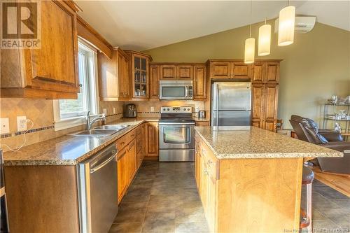 22 Samantha, Sackville, NB - Indoor Photo Showing Kitchen With Double Sink