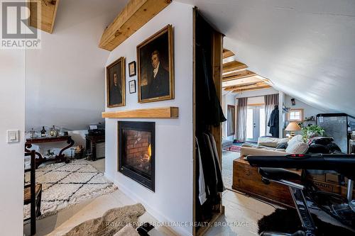 4854 Colebrook Road, South Frontenac (Frontenac South), ON - Indoor With Fireplace