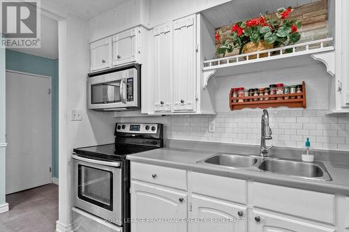 510 - 66 Greenview Drive, Kingston (Central City West), ON - Indoor Photo Showing Kitchen With Double Sink