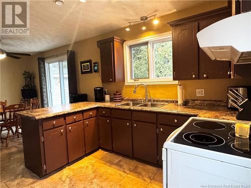 32 Du Moulin, Nigadoo, NB - Indoor Photo Showing Kitchen With Double Sink