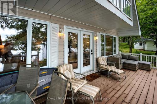 346 North Shore Road, Rideau Lakes, ON - Outdoor With Deck Patio Veranda With Exterior