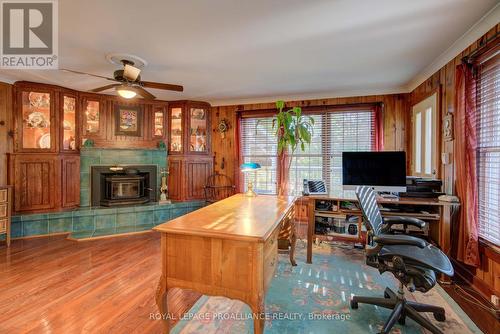 2216 Althorpe Road, Tay Valley, ON - Indoor With Fireplace